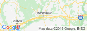 Crestview map